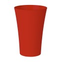 Paquet de 5 Vases Cache Pot Rouge