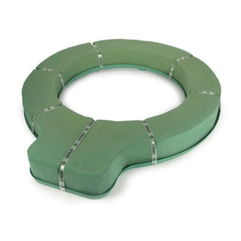 LOT de 2 Couronnes avec fronton (plastique)