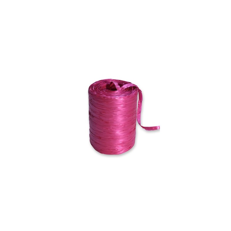 Raphia Synthétique fuchsia