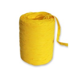 Raphia Synthétique jaune