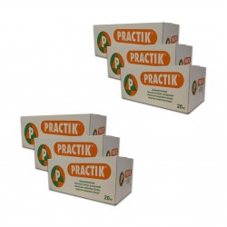 6 Cartons de Briques de mousse "PRACTIK"