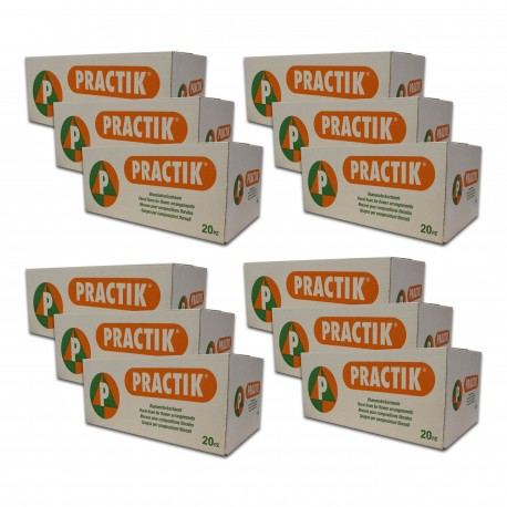 12 Cartons de Briques de mousse "PRACTIK"